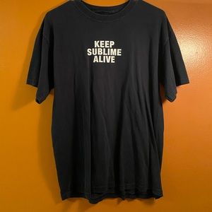 vintage sublime t shirt Large
